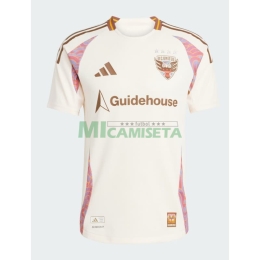 Camiseta DC United Segunda Equipación 2025/2026 Blanco/Marrón