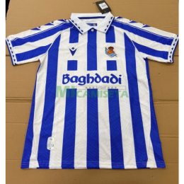 Camiseta GUEDES 11 Real Sociedad 2025/2026 Azul/Blanco Versión Retro
