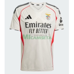 Camiseta Benfica Segunda Equipación 2025/2026 Gris