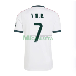 Camiseta VINI JR. 7 Real Madrid Primera Equipación 2026/2027 Blanco con Parche HP