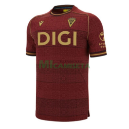 Camiseta Cadiz 2025/2026 Segunda Equipación Rojo Oscuro