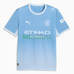 Camiseta Manchester City Primera Equipación 2026/2027 Azul/Blanco