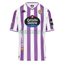 Camiseta Real Valladolid  Primera Equipación 2025/2026 Morado/Blanco con Parche La Liga