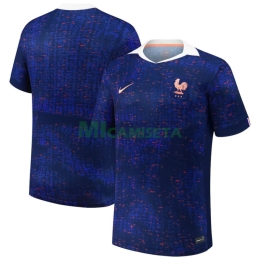 Camiseta Francia Primer Equipación 2025 la EURO Femenina Azul