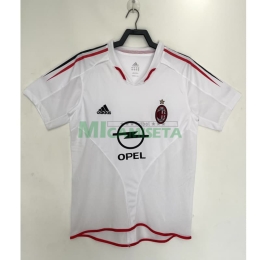 Camiseta AC Milan Segunda Equipación Retro 2004/05 Blanco