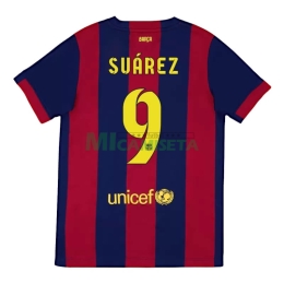 Camiseta SUÁREZ 9 Barcelona Primera Equipación Retro 2014/15