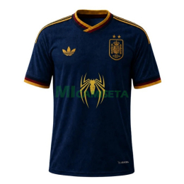 Camiseta España Mundial 2026 x Spiderman Azul 2 Estrellas