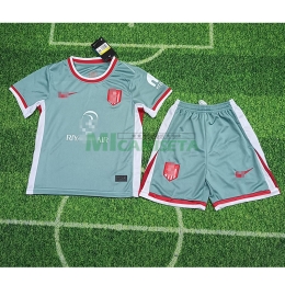 Camiseta Atlético de Madrid Segunda Equipación 2024/2025 Niño Kit