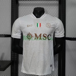Camiseta Napoli Segunda Equipación 2025/2026 Blanco (EDICIÓN JUGADOR)