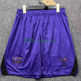 Pantalón Corto Barcelona Segunda Equipación 2026/2027 Negro/Morado