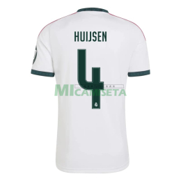 Camiseta HUIJSEN 4 Real Madrid Primera Equipación 2026/2027 Blanco con Parche HP