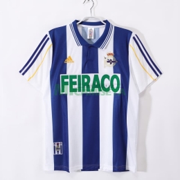 Camiseta Deportivo de La Coruña Primera Equipación Retro 1999/00
