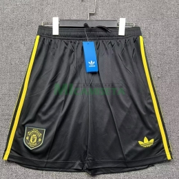 Pantalón Corto Manchester United Tercera Equipación 2025/2026 Negro
