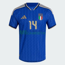 Camiseta Chiesa 14 Italia Primera Equipación 2026 Azul