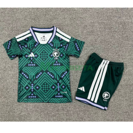 Camiseta Saudi Arabia Primera Equipación Mundial 2026 Verde Niño Kit