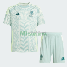 Camiseta México Segunda Equipación 2024 Niño Kit