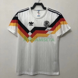 Camiseta Alemania Priemra Equipación Retro 1990