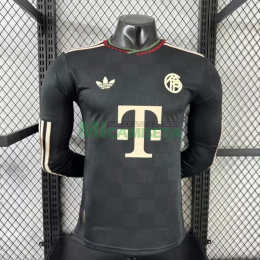 Camiseta Bayern Múnich Tercera Equipación 2025/2026 ML Negro (EDICIÓN JUGADOR)