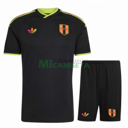 Camiseta Perú Segunda Equipación Mundial 2026 Negro