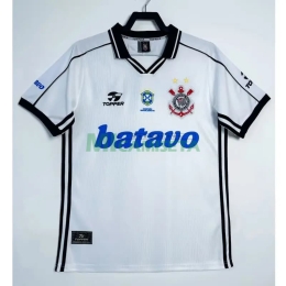 Camiseta Corinthians Primera Equipación Retro 1999/00 Blanco