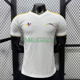 Camiseta Venezuela Segunda Equipación Mundial 2026 Blanco (EDICIÓN JUGADOR)