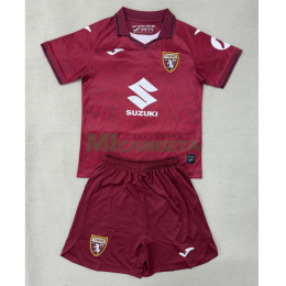 Camiseta Torino Primera Equipación 2025/2026 Claret Niño Kit