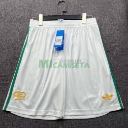 Pantalón Corto AS Roma Tercera Equipación 2025/2026 Blanco