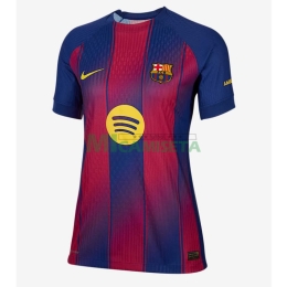 Camiseta Barcelona Primera Equipación 2025/2026 Azul/Rojo Mujer