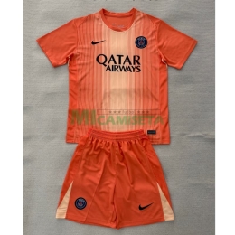 Camiseta de Portero PSG 2025/2026 Naranja Niño Kit