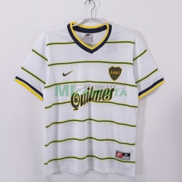Camiseta Boca Juniors Segunda Equipación Retro 1999/00 Blanco