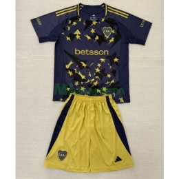 Camiseta Boca Juniors Tercera Equipación 2025/2026 Niño Kit Azul Marino