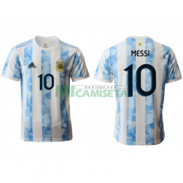 Camiseta Messi 10 Argentina Priemra Equipación 2021