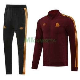 Chandal AS Roma 2024/2025 Rojo Oscuro