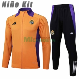 Chandal Real Madrid 2024/2025 Niño Naranja