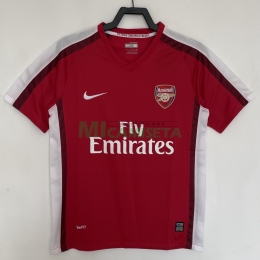 Camiseta Arsenal Primera Equipación Retro 2008/10 Rojo