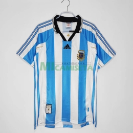 Camiseta Argentina Primera Equipación Retro 1998