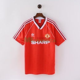 Camiseta Manchester United Primera Equipación Retro 1998/00 Rojo