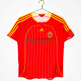 Camiseta España Primera Equipación Retro 2006 Rojo