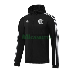 Cortavientos Flamengo 2023/2024 Con Capucha Negro