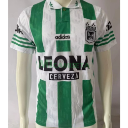 Camiseta Atlético Nacional Primera Equipación Retro 1996/1997 Verde/Blanco (EDICIÓN JUGADOR)