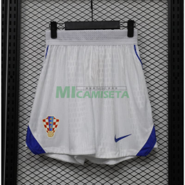 Pantalón Corto Croacia Primera Equipación Mundial 2026 Blanco (EDICIÓN JUGADOR)