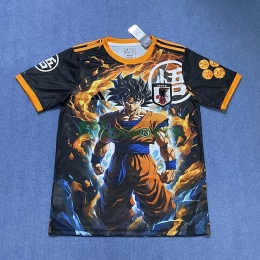 Camiseta Japón 2025 Dragon Ball Negro/Naranja