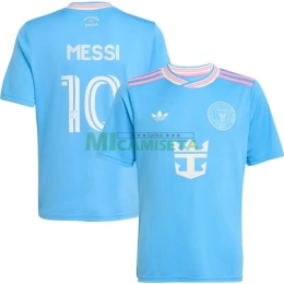 Camiseta MESSI 10 Inter Miami Tercera Equipación 2025/2026 Azul Claro