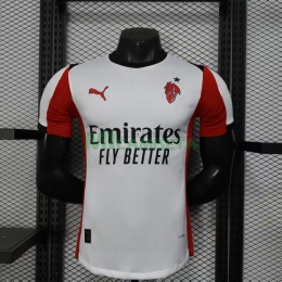 Camiseta AC Milan Segunda Equipación 2025/2026 Blanco (EDICIÓN JUGADOR)