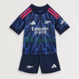 Camiseta Arsenal Segunda Equipación 2025/2026 Azul Niño Kit