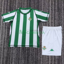 Camiseta Real Betis Primera Equipación Retro 2003/04 Verde/Blanco Niño Kit