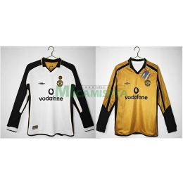 Camiseta Manchester United 100 Aniversario Edición Retro 2001/02 ML