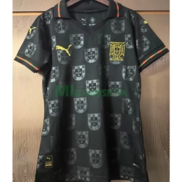 Camiseta Portugal 2026 Edición Especial Negro Mujer