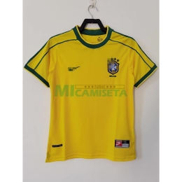 Camiseta Brasil Primera Equipación Retro 1998