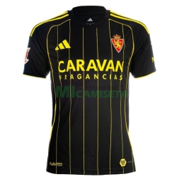 Camiseta Real Zaragoza Segunda Equipación 2025/2026 Negro